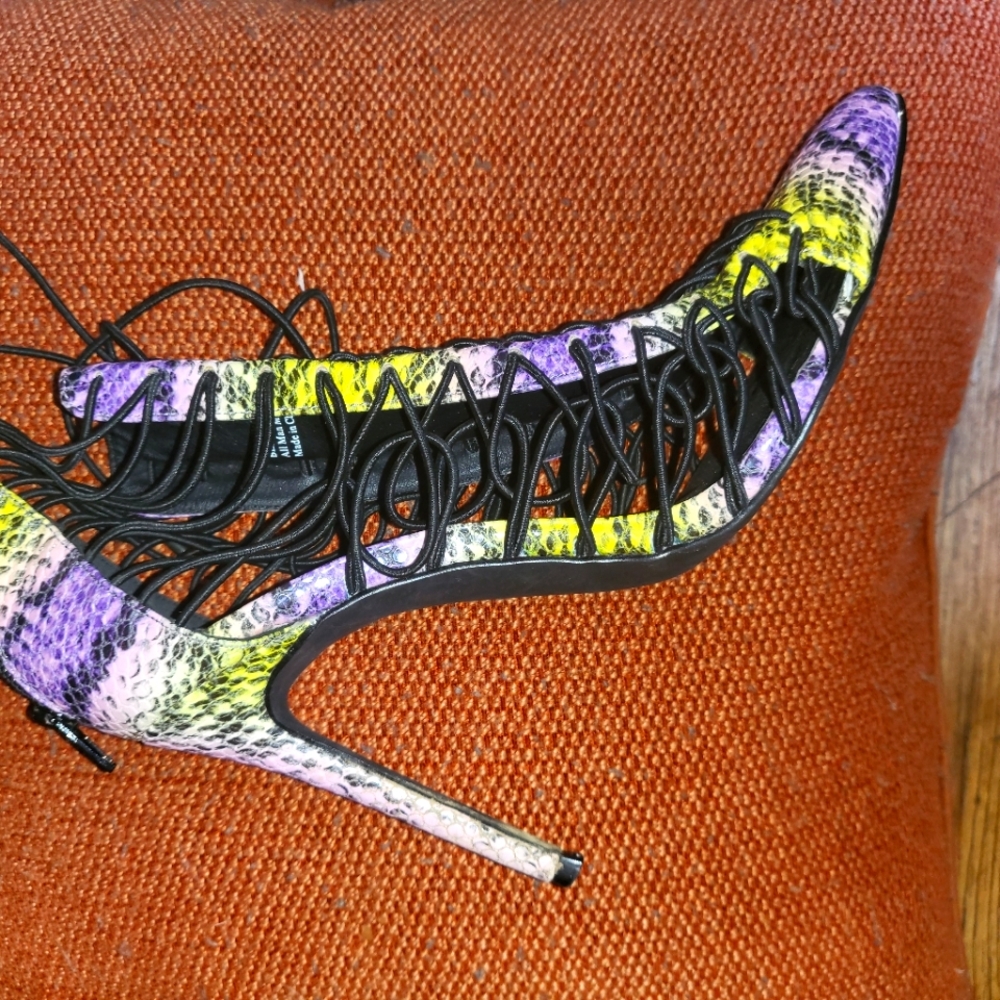 Unique Multi Color Bootie - Picture 2 of 3